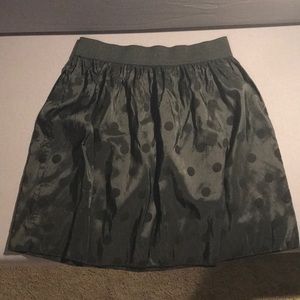 Black Polka dot skirt